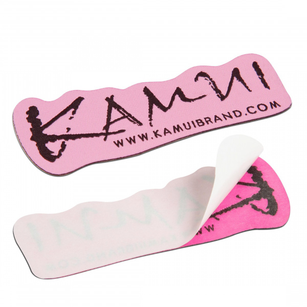 Нашивка Kamui самоклеящаяся 9 × 3,5 см (розовая)