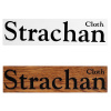 Стикер Strachan Cloth самоклеящийся 23,3х5,3 см черный