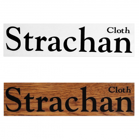 Стикер Strachan Cloth самоклеящийся 23,3х5,3 см черный