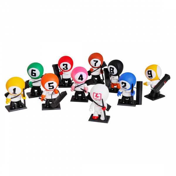 Куклы-сувениры Turning Point Lucky Doll Mini 6,7 см (10 шт)