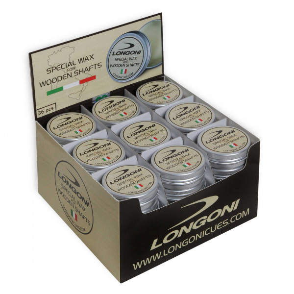 Воск для обработки кия Longoni Special Wax (30 г)