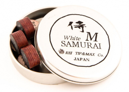 Наклейка для кия Rei Samurai White (M) 14 мм